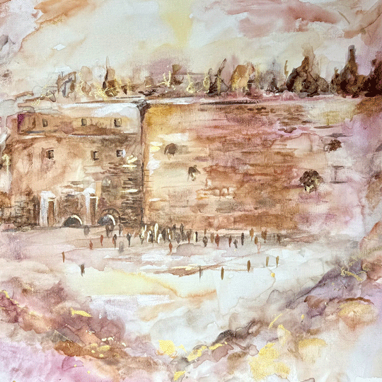 Kosel in watercolor